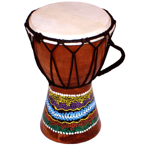 Children's Djembe Drum/Bongo Drum Hand Painted (Height: 15cm)