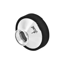 Alto Saxophone Mute, Professional Quality, Silver Sax Mute, Durable Silver Finish for Musicians, Practice Sessions, Recording Studios, and Home Use