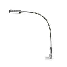 Adam Hall Stands SLED 1 ULTRA XLR 4 A - Angled 4-pin XLR Gooseneck Light with 4