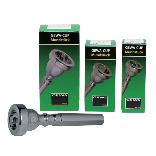 GEWA 710010 Mundstück Trompete 10 U versilbert