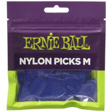 Ernie Ball P09131 Medium Injection Molded Nylon Picks 0.72mm bag of 50