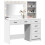 VidaXL vidaXL Dressing Table White 78.5 x 41 x 135 cm Engineered wood 5