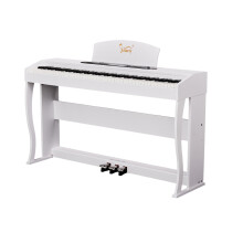 Glarry Digital Piano 88 Weighted Keys, 88 Key Keyboard Fully Weighted for Beginner, Full Size Electric Keyboard Piano with USB/MIDI, Record, LCD, 3 P