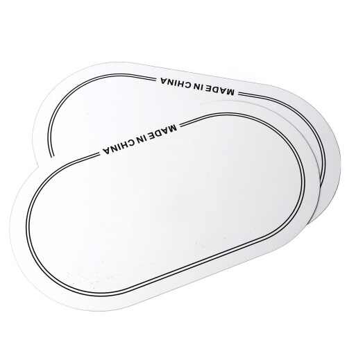 2PCS Drum Head Patch,Bass Drum Single Pedal Patch Drum Head Drum Percussion Instrument Drum Head Patch Protector for Practice Performance (Double Ped