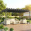 Outsunny Pérgola Gris 390 x 295 x 213 cm 2