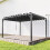 Outsunny Pérgola Gris 390 x 295 x 213 cm 3