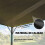 Outsunny Pérgola Gris 390 x 295 x 213 cm 5