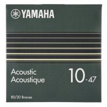 YAMAHA SA10 Acoustic Guitar Strings – Extra Light (010-047), 80/20 Bronze