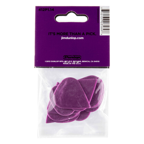 Dunlop Tortex Sharp 114 Purple (Pack of 12) 1
