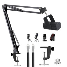 Mic Arm for Rode NT-USB - Microphone Stand Compatible with Rode NT USB+/USB Mini/XCM-50 Condenser Microphone by YOUSHARES