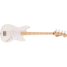 Squier Sonic Bronco Bass MN Arctic White - 4-String Electric Bass