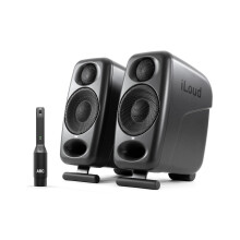 IK Multimedia iLoud Micro Monitor Pro - Pair - 2-Way bi-amped, highly portable, digitally controlled compact reference studio monitors. X-MONITOR. In