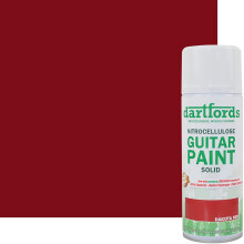 dartfords Dakota Red Nitrocellulose Guitar Paint 400ml Aerosol
