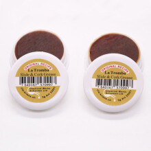 2 x La Tromba Silde Grease (3g, red) + Polishing Cloth + Method 'Trumpet Basics' - Alround Kit for Trumpet