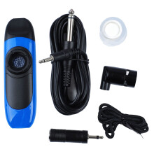 Electric Kazoo, 4.3 Electric Kazoo with Pickup, Adjustable Tone Music Instrument, Professional Kazoo with Flute Diaphragms, 3.5 Adapter & Lanyard, Mi