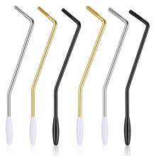 Classicseali 6PCS Tremolo Arm,5 & 6 MM Whammy Bar for Electric Guitar, Threaded Metal Tremolos Arm, with Tip for Stratocaster Electric Guitar Tremolo