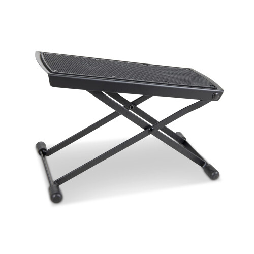 GEWA Footstool FX, footrest for guitar, black, adjustable 1