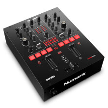 Numark Scratch Two-Channel DJ Scratch Mixer for Serato DJ Pro (Included) With Innofader Crossfader, DVS License, 6 Direct Access Effect Selectors, Pe