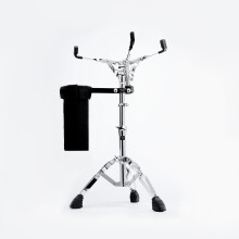Vaisoeny Snare Drum Stand,Snare Stand with Drum Sticks Holder,Double Braced Adjustable Height 17.7" to 25.5",Drum Pad Stand for 10-15 Inches Snare D
