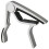Universal Guitar Clamp Trigger Capo - Chrome (SIlver) 1