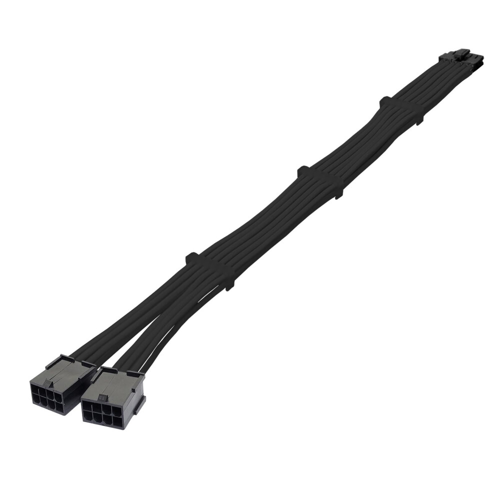 Photos - Cable (video, audio, USB) 12 Pin to Dual 8 Pin GPU Connector Graphics Card Power Extension Cable Adeptor Compatible with NVIDIA Ampere GEFORCE RTX 306