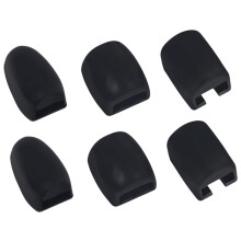 Milisten 6pcs Saxophone Side Key Risers Silicone Protective for Alto Sax Key Pads for Enhanced Performance and Longevity for Musicians and Students
