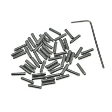 KAISH 50x Metric M3x10 Stainless Steel Guitar Bridge Saddle Height Adjustment Screws for Stratocaster/Telecaster