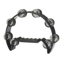 Stagg 11815 TAB2BK Cutaway Tambourine 16 Jingle - Black