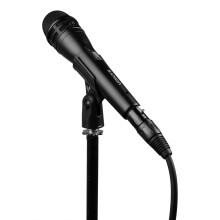 VONYX VDM10 Dynamic Vocal Microphone – Wired Handheld Cardioid Mic with 5m XLR Cable, On/Off Switch and Carry Case for Speeches, Singing, Announceme