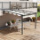 Outsunny Pérgola Beige 297 x 297 x 230 cm 2
