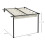 Outsunny Pérgola Beige 297 x 297 x 230 cm 3