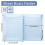 DONGLI A4 Sheet Music Folder with 20 Pockets(Blue) 2