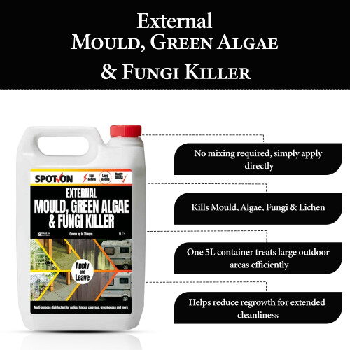 Spot on Outdoor Mould Algae and Fungi Killer 1