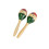 Bryce Mexican Maracas Large 23cm Full size Hand painted 3