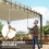 Outsunny Pérgola Beige 390 x 295 x 213 cm 2