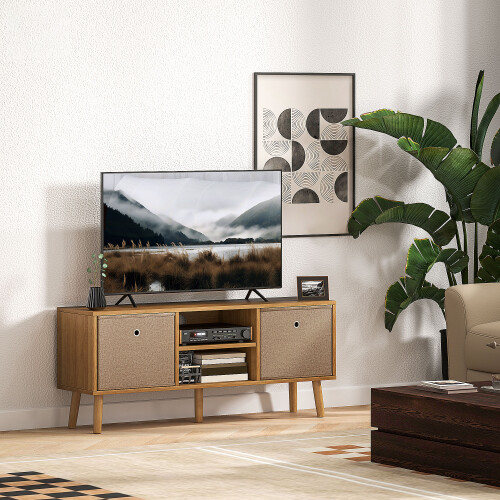 Homcom Mueble de TV Bicolor 110 x 29 x 46.5 cm 1