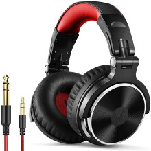 OneOdio Wired Over Ear Headphones Hi-Fi Sound & Bass Boosted headphone with 50mm Neodymium Drivers and 1/4 to 3.5mm Audio Jack for Studio DJ AMP Reco