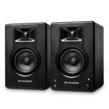 M-AUDIO BX3 Pair 3.5-inch Wired Studio Monitors and PC Speakers for Recording and Multimedia with Music Production Software