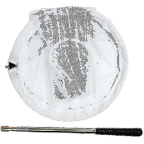 Insect & Butterfly Net, 36" Net Depth, Handle Extends to 59 2