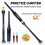 Scottish Highland BagPipe Practice Chanter, Carrying Case & Reeds by Createch Tools (Black) 2