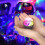 Disco Lights for Parties,Sound Activated Rechargeable Mini Disco Ball Light 4