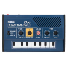 Korg - MONOTRON-DUO Analog Ribbon Synth with Dual Oscillator and Built-in Speaker