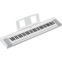 Yamaha NP-35 Piaggero Digital Keyboard with 76 Graded Soft-Touch Sensitive Keys and 15 Instrumental Voices, Lightweight and Portable