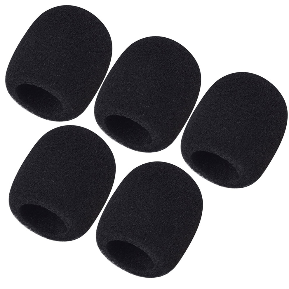 Mudder 5 Pack Foam Mic Cover Handheld Microphone Windscreen (5 Pack) 5007952077932