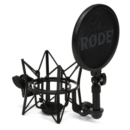 RØDE SM6 Shock Mount with Detachable Pop Filter for Large-Diaphragm Studio Condenser Microphones