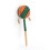 Percussion Plus PP663 African Hand Drum, Wood 1