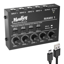 Moukey MAMX1 Audio Mixer