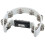 XDrum TM-1 WH Hand Tambourine White 1