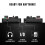 Numark Numark DJ2GO2 Touch Compact DJ Controller with 2 Decks, Mixer, Audio Interface and Serato Lite 3