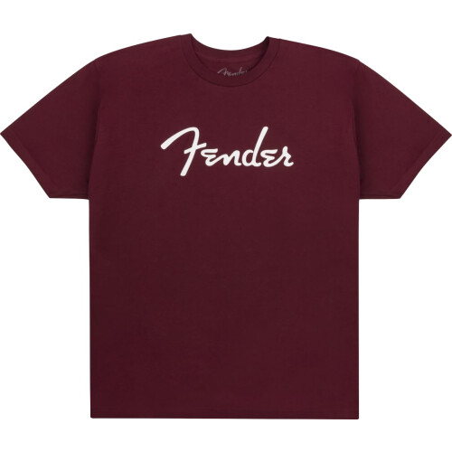 Fender Fender Spaghetti Logo T-Shirt - Oxblood, S